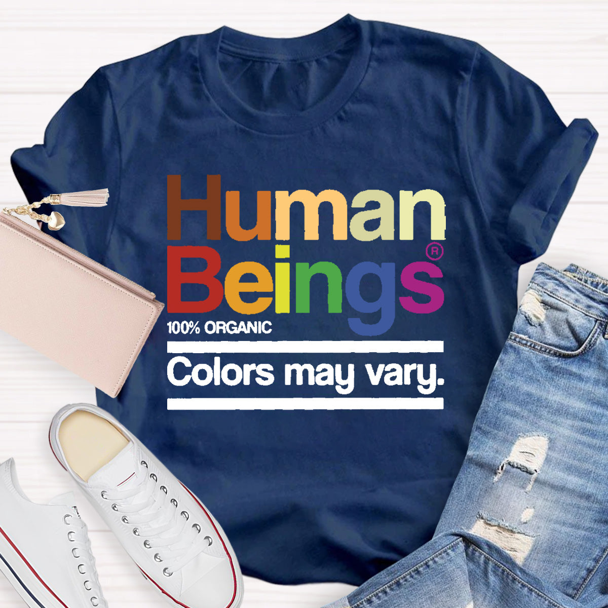 Human Beings Teacher T-Shirt