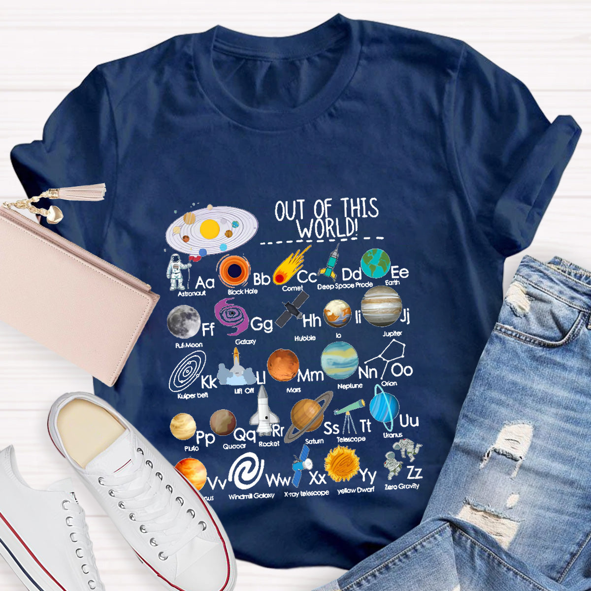 Out Off This World Teacher T-Shirt