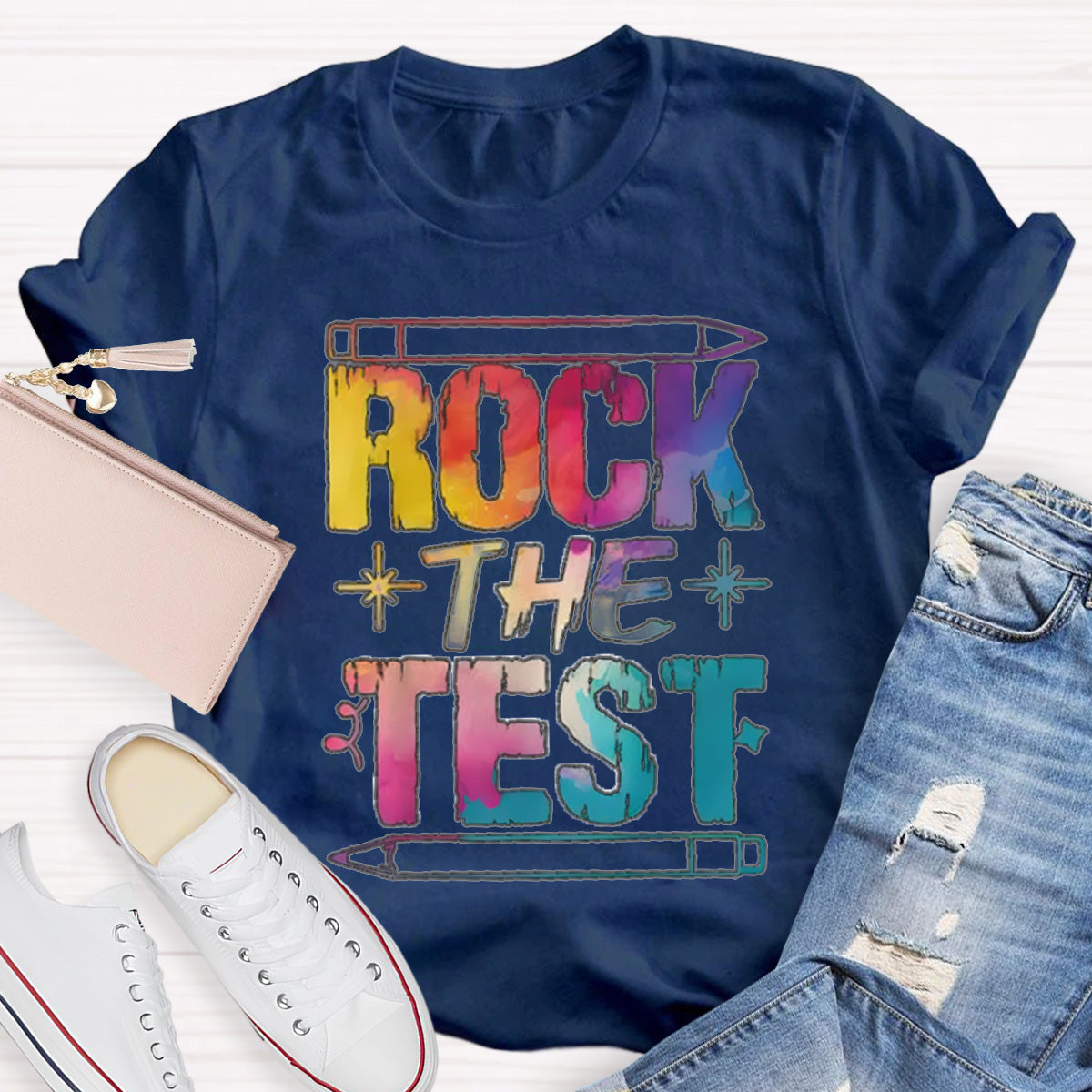 Rock The Text Teacher T-Shirt
