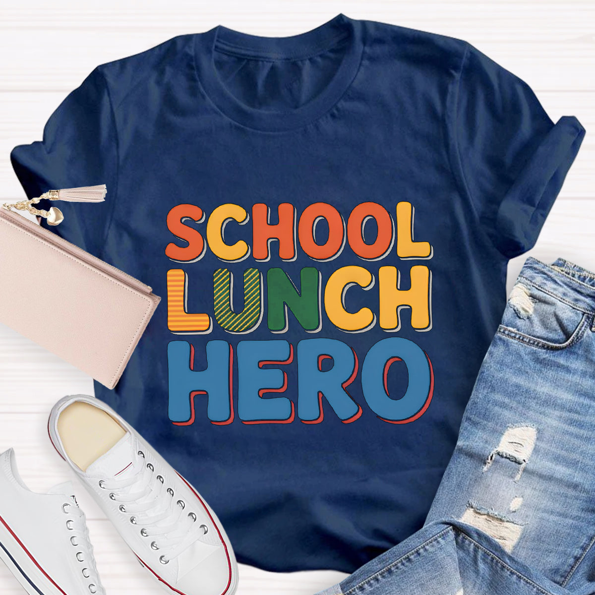 School Lunch Hero T-shirt