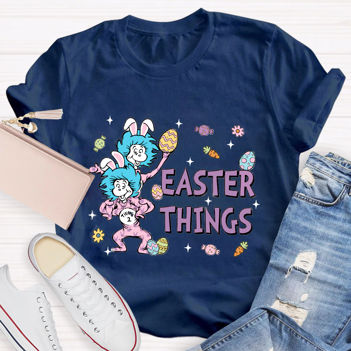 Easter Things Teacher T-Shirt