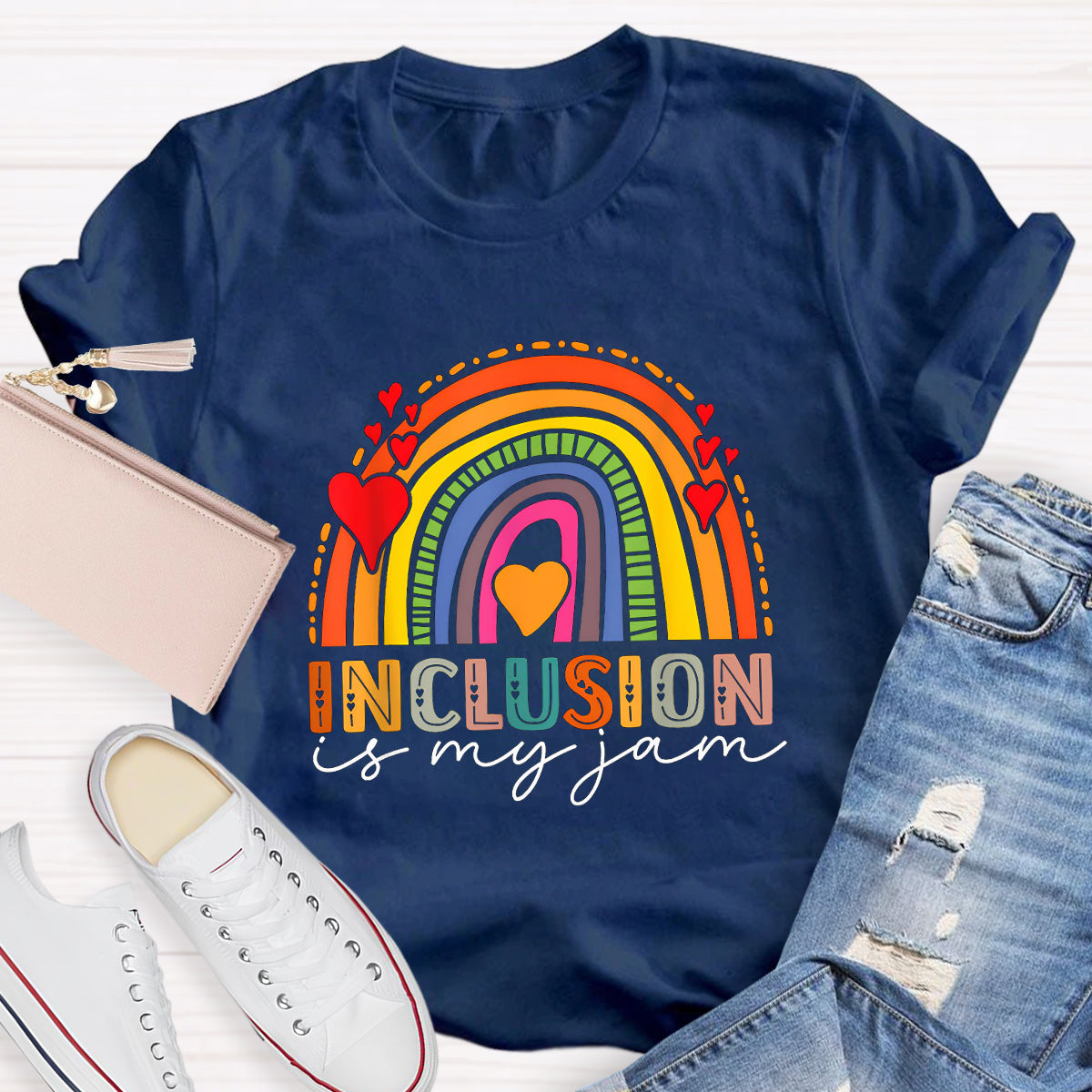 Inclusion Is My Jam Teacher T-Shirt