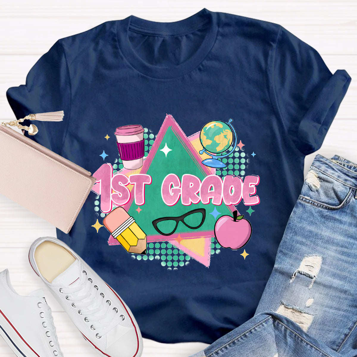 Personalized Grade Teacher's tools Back To School T-Shirt