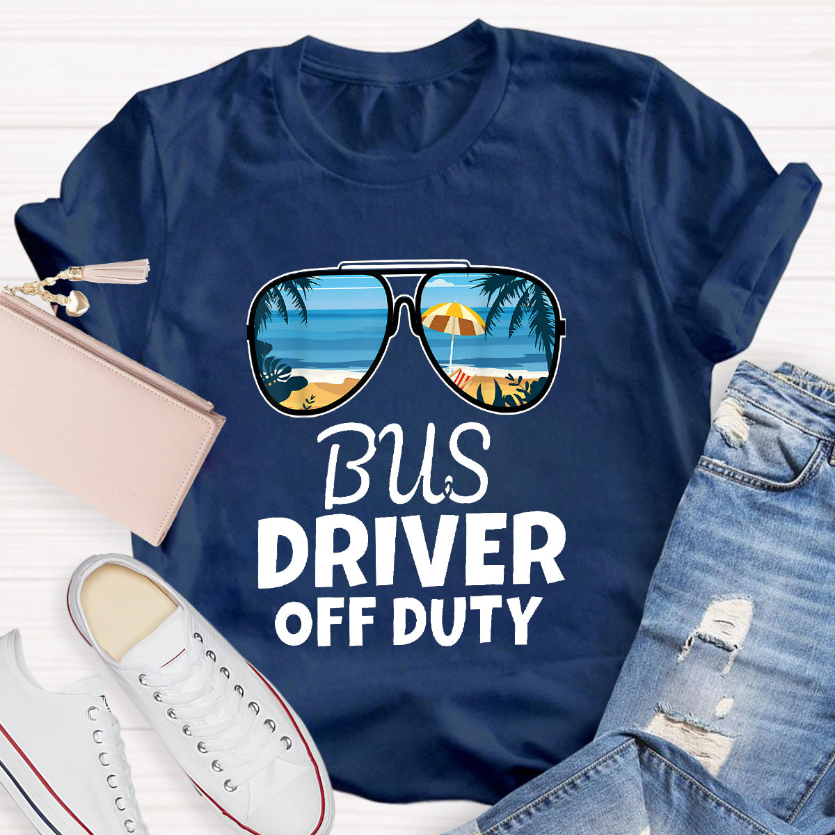 School Bus Driver Off Duty T-Shirt