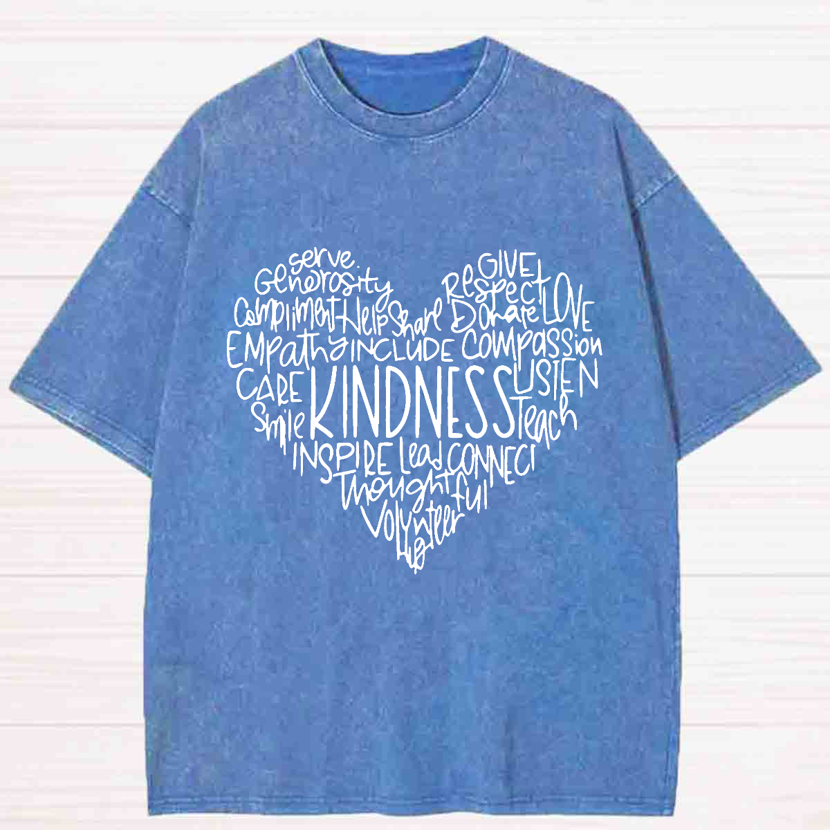 Kindness Heart Washed T-shirt