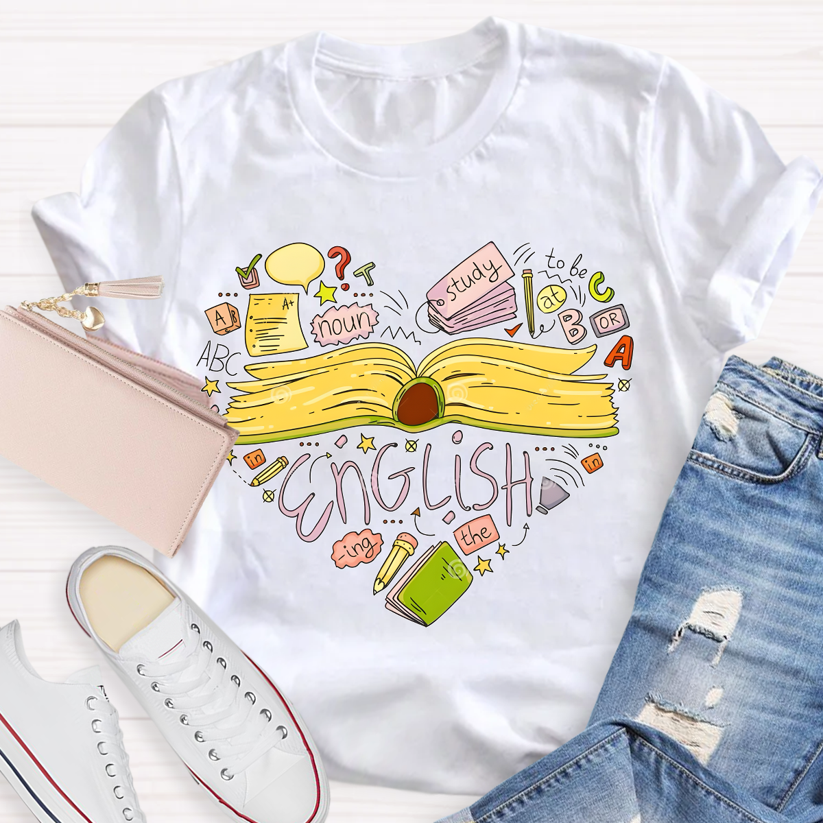 Study English Teacher T-Shirt