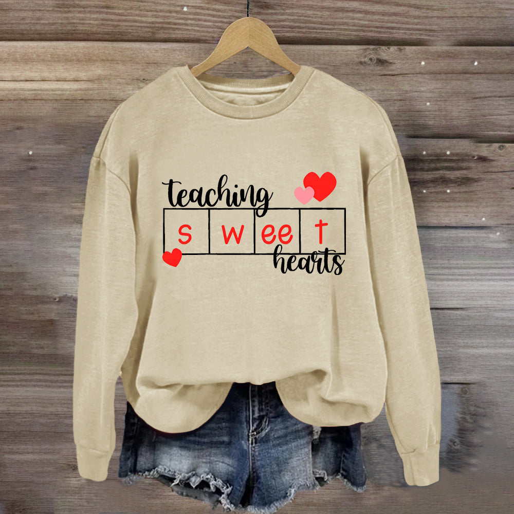 Teaching Sweet Hearts Sweatshirt