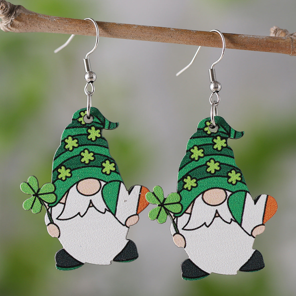 Clover Coffee Cup Ice Cream Horseshoe Beer Earrings