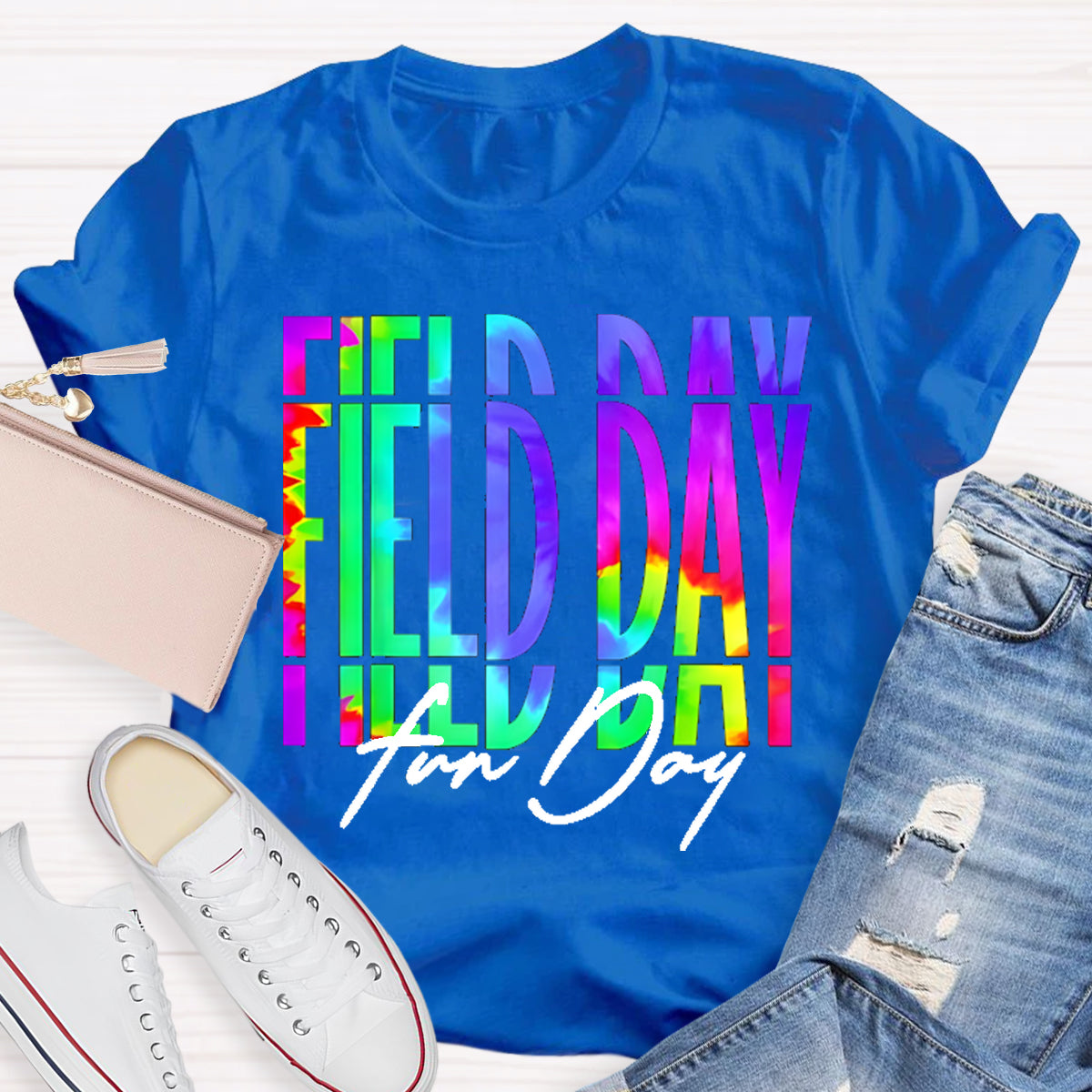 Field Day Fun Day Teacher T-Shirt