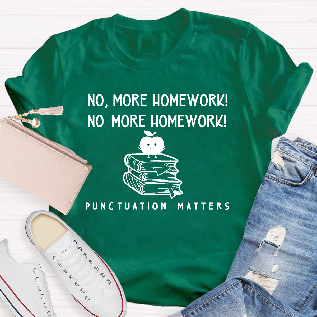 No More Homework Teacher T-Shirt