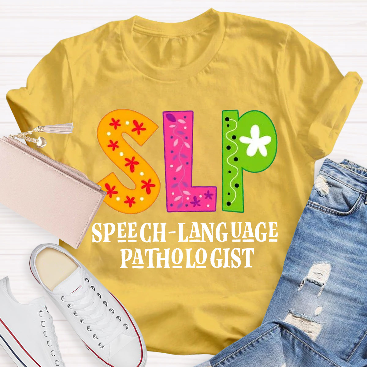 SLP Speech Language Pathologist Teacher T-Shirt