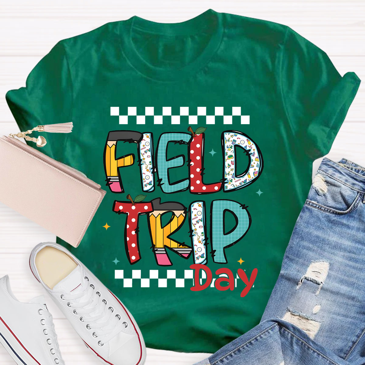 Field Trip Day Teacher T-Shirt