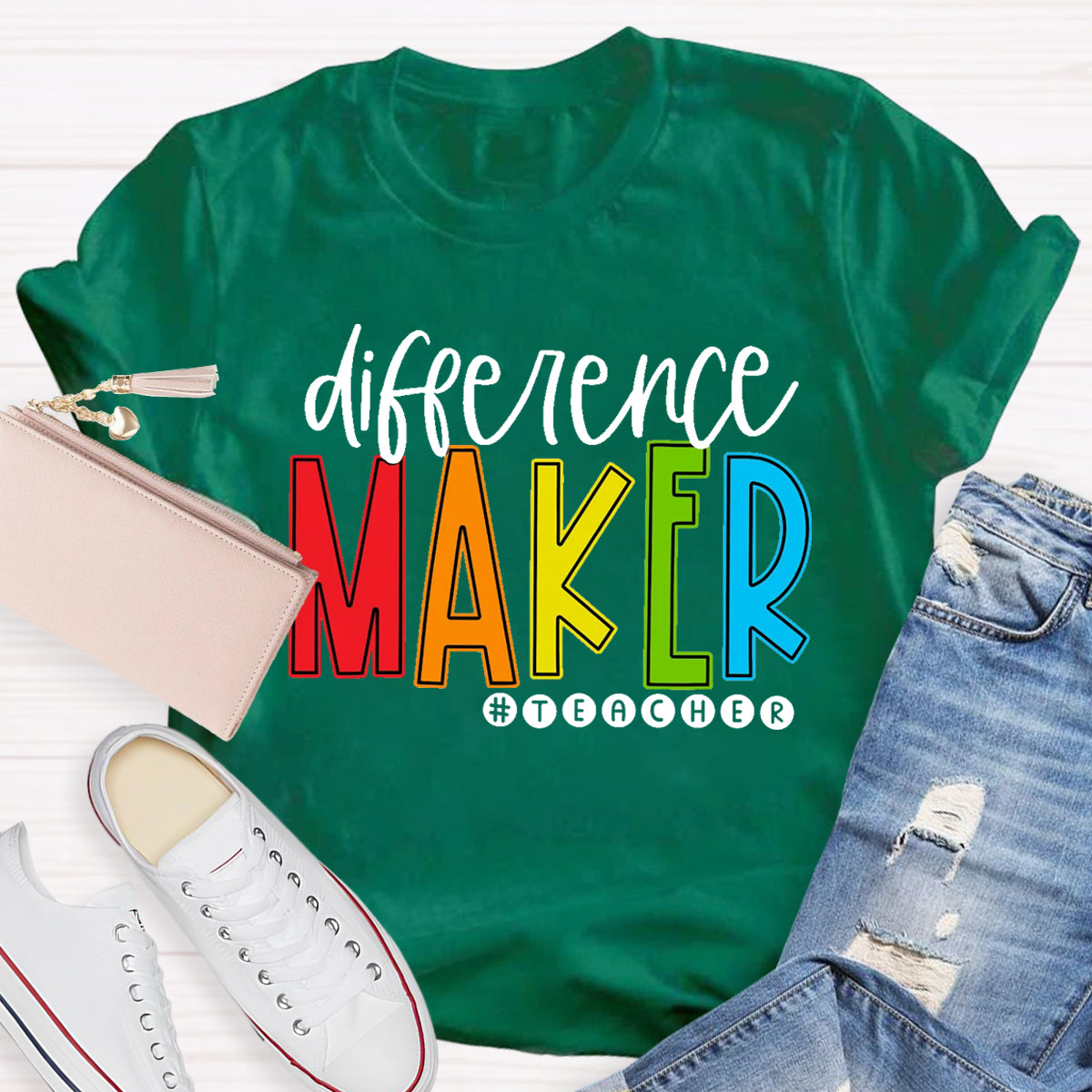 Difference Maker Teacher T-Shirt