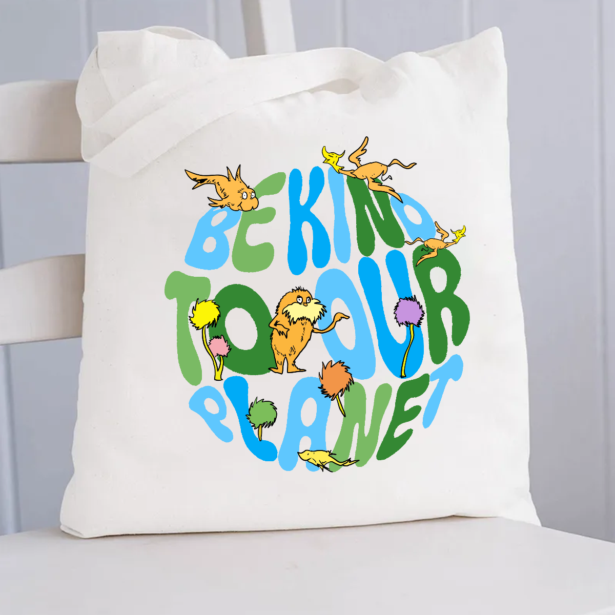 Be Kind To Our Plane Canvas Tote Bag
