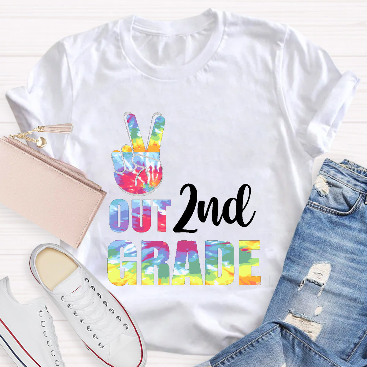 Personalized Grade Out 2nd Grade Teacher T-Shirt