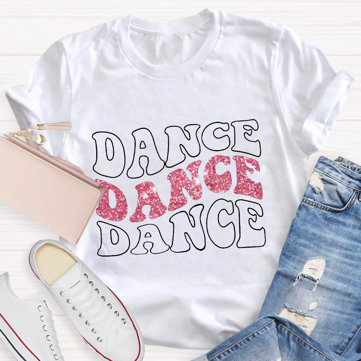 Bling Biling Dance Dance Dance Teacher T-Shirt