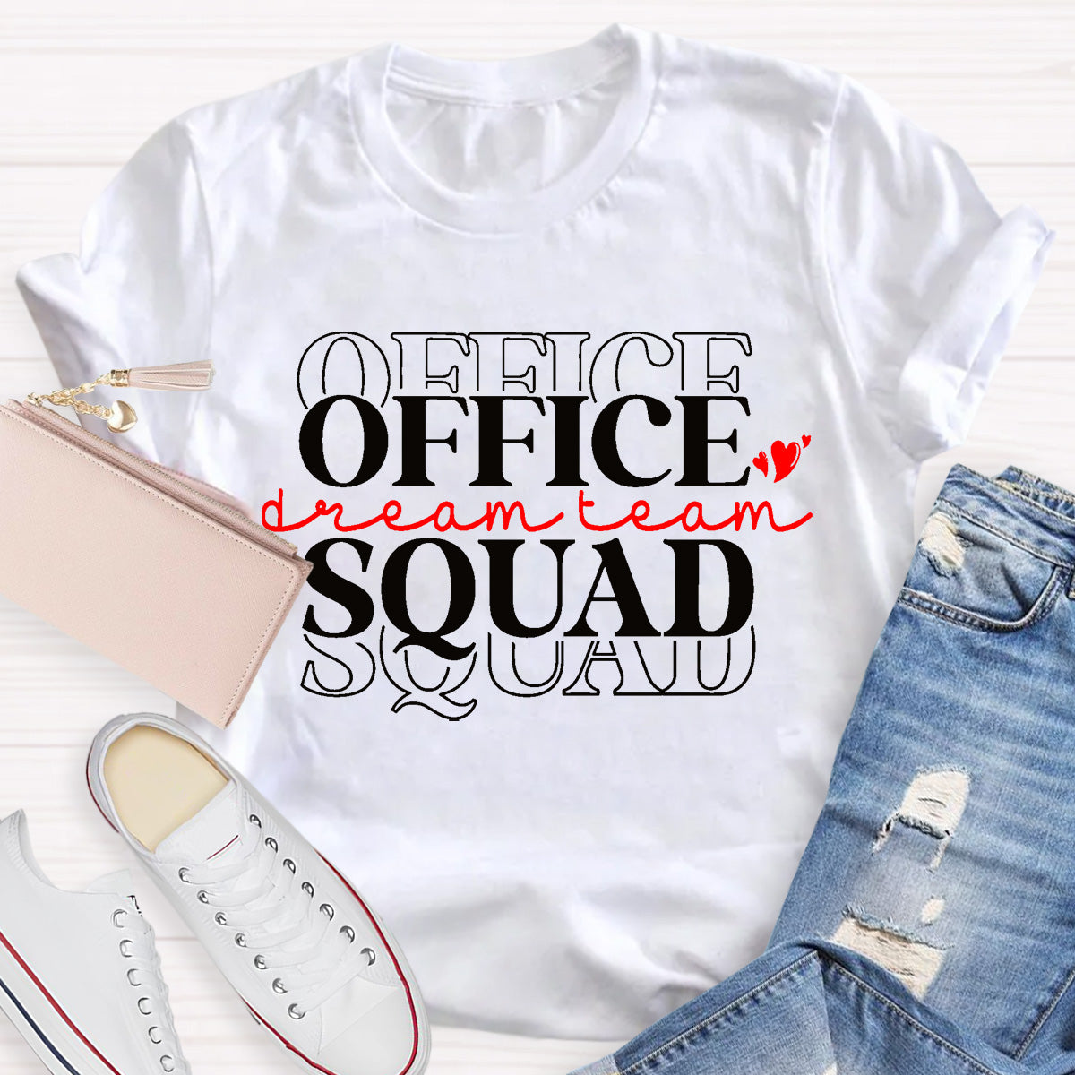 Office Squad Dream Team Teacher T-Shirt