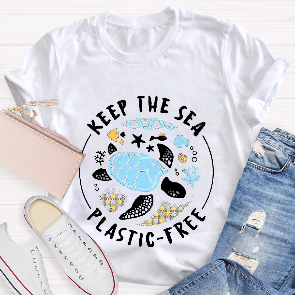 Keep The Sea Plastic Free T-Shirt