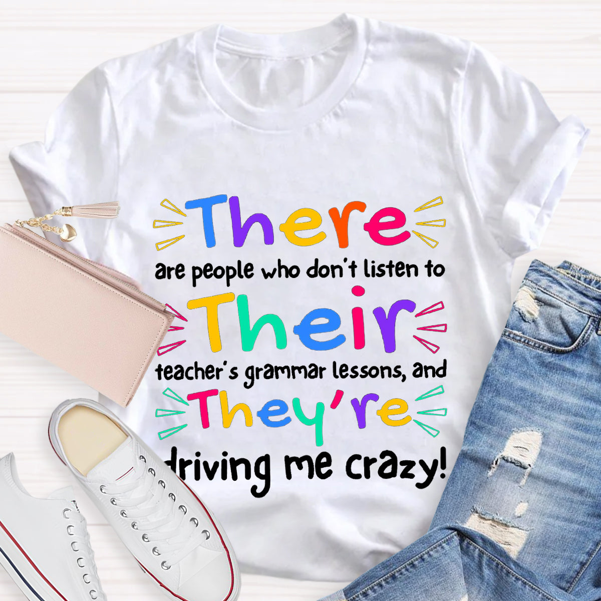 Grammar Lessons Teacher T-Shirt
