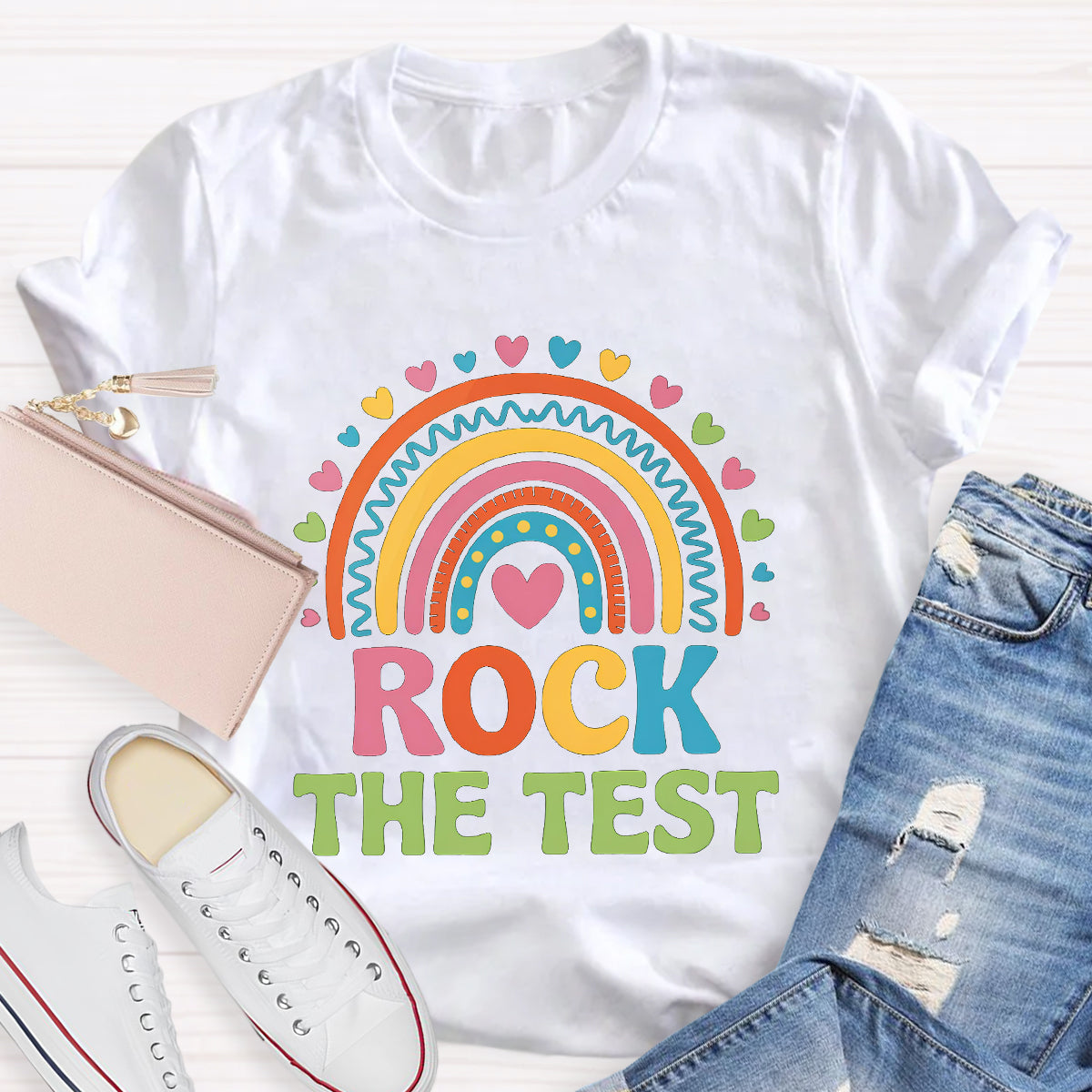 Rock The Text Teacher T-Shirt