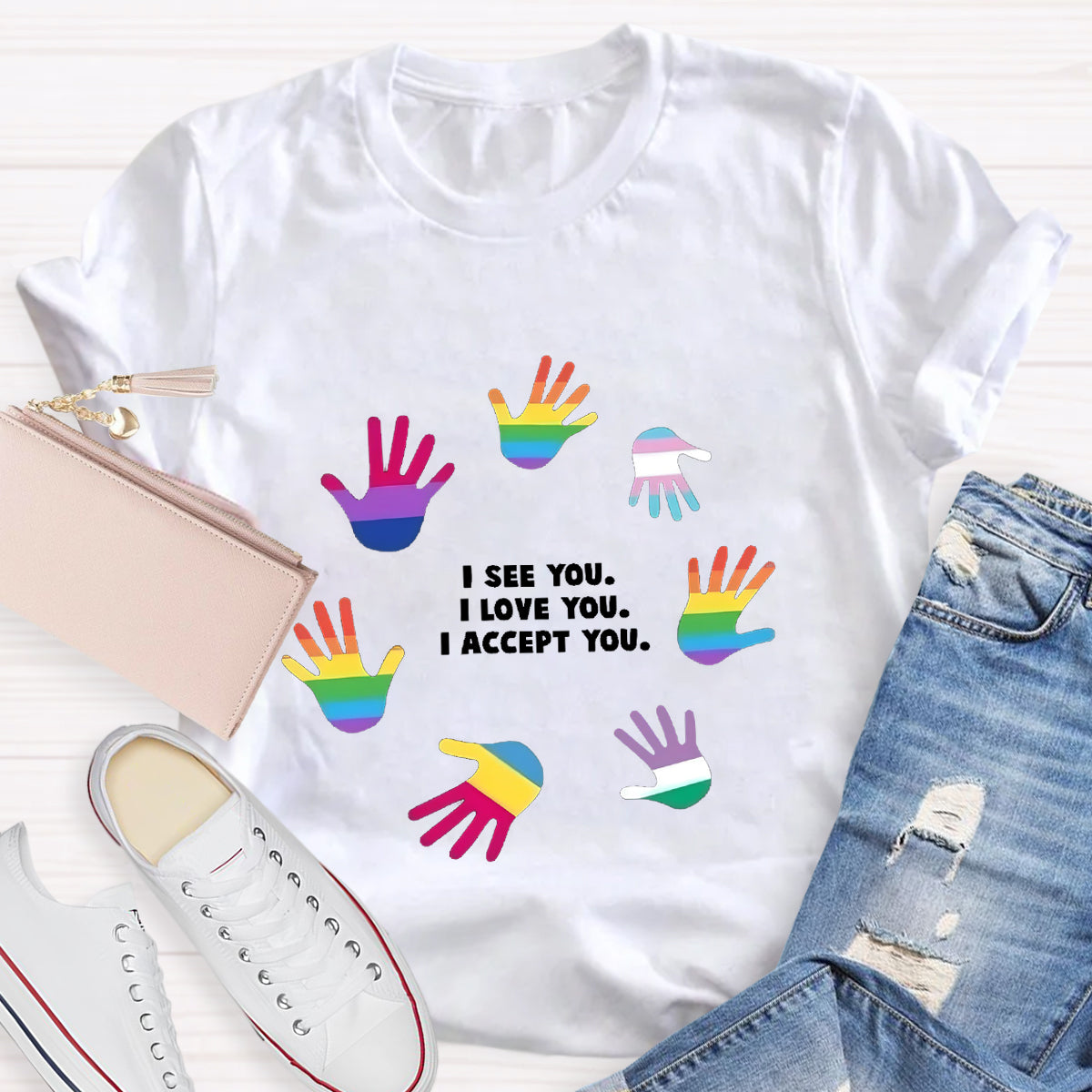 I See You I Love You Teacher T-Shirt