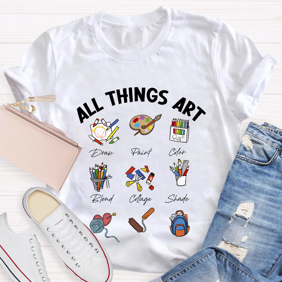 All Things Art Teacher T-Shirt