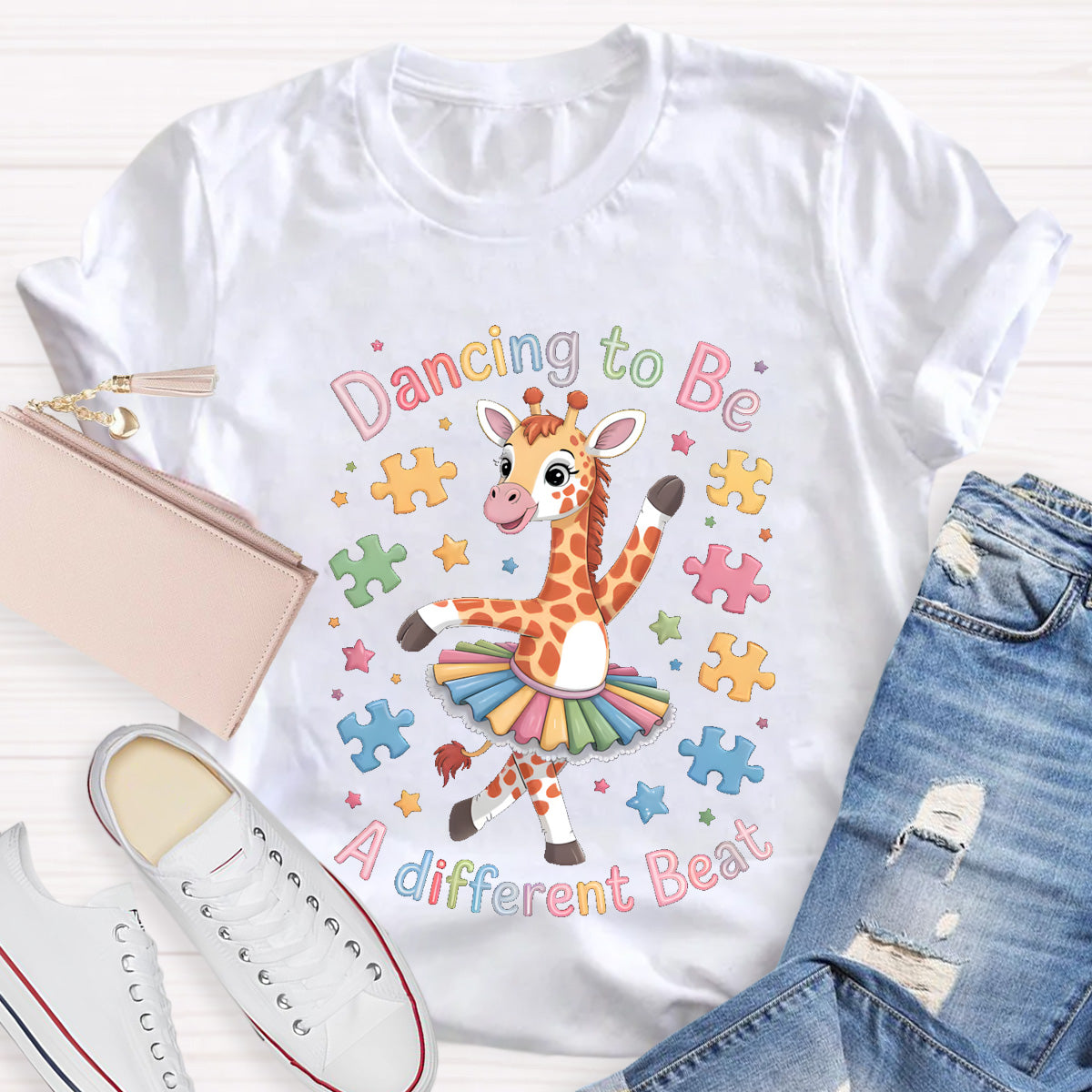 Dancing To Be A Different Beat Dance Teacher T-Shirt