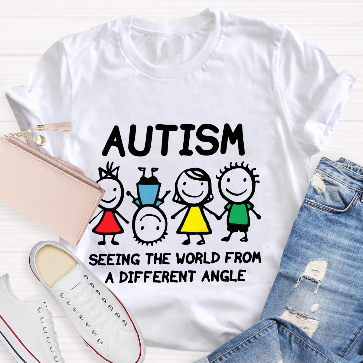 Seeing The World From Different Angles T-Shirt