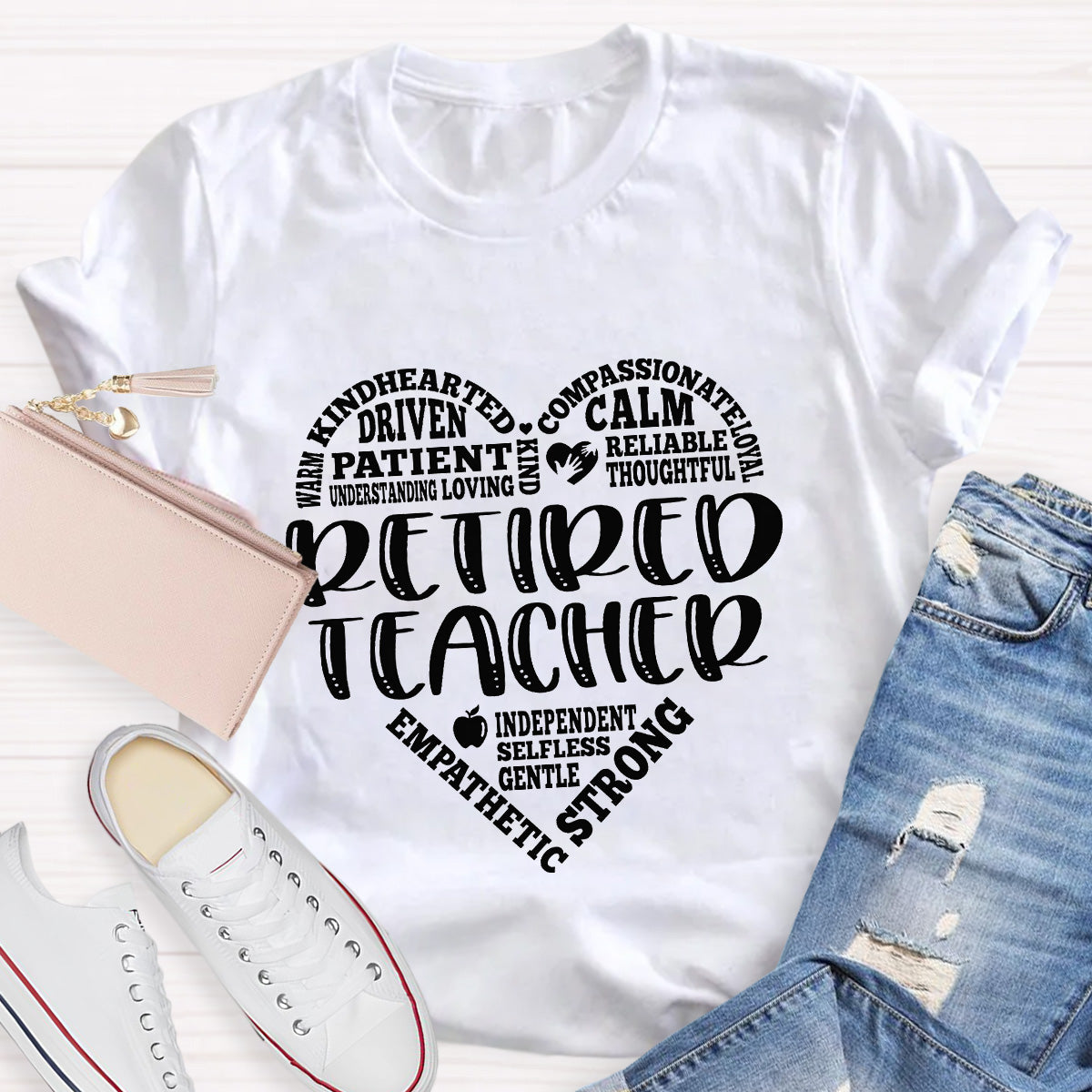 Retired Teacher Strong Teacher T-Shirt