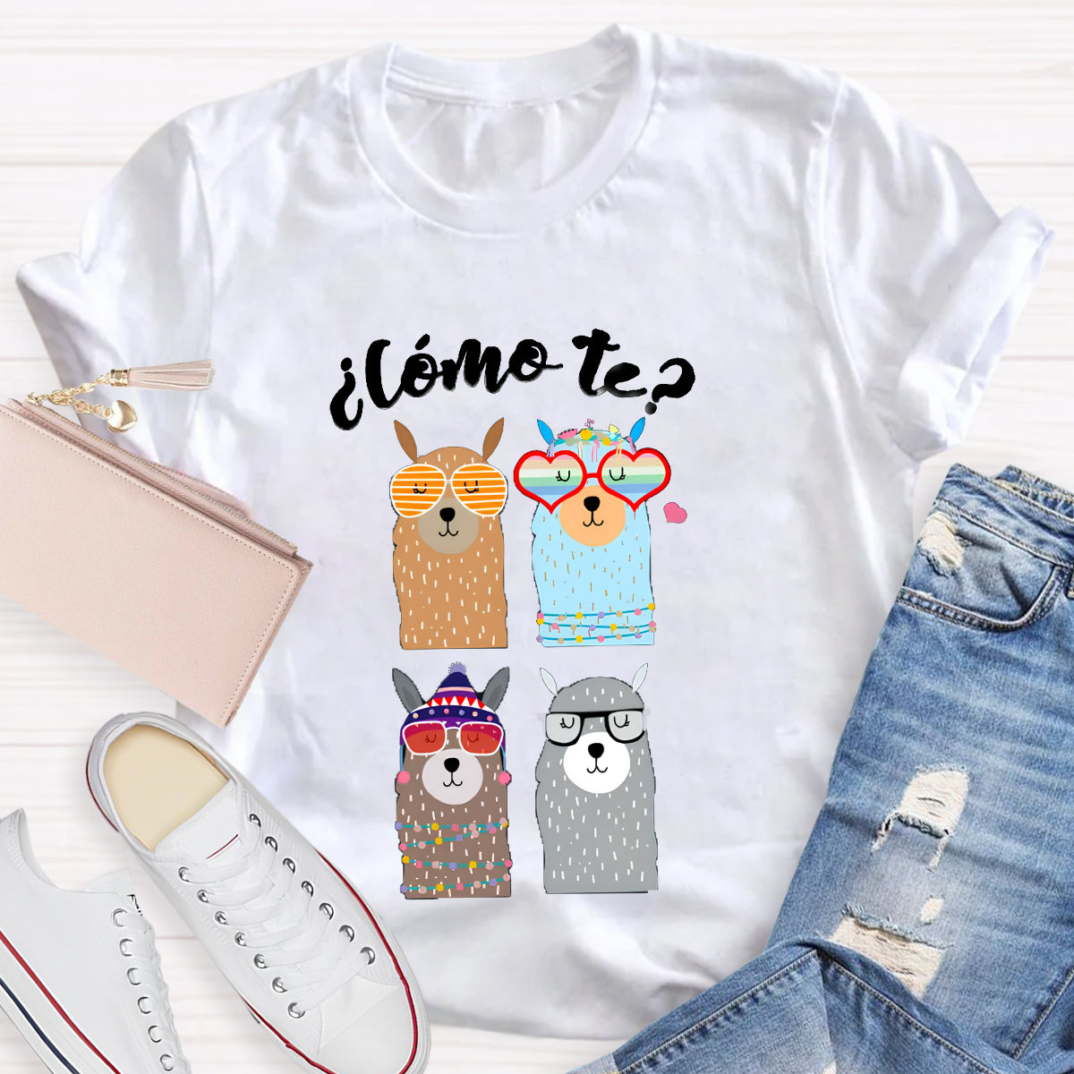 ¿Cómo Te Spanish Teacher T-Shirt