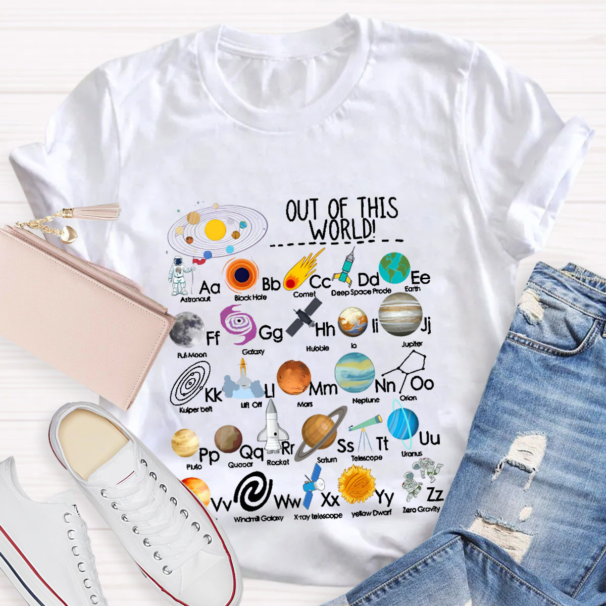 Out Off This World Teacher T-Shirt