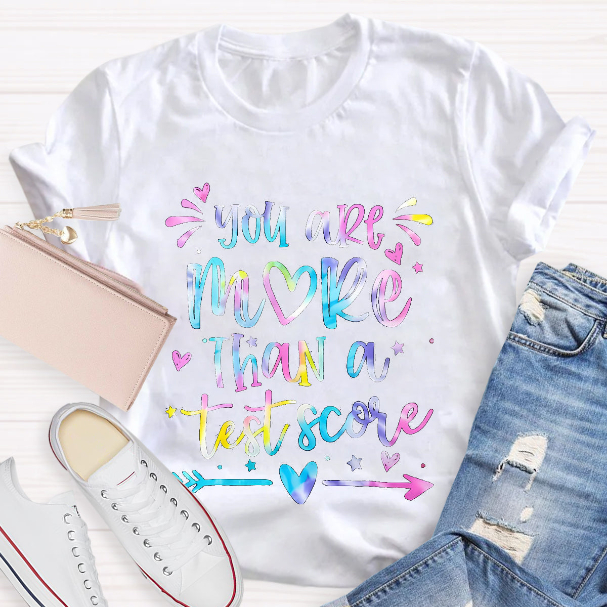 You Are More Than A Test Score Teacher T-Shirt