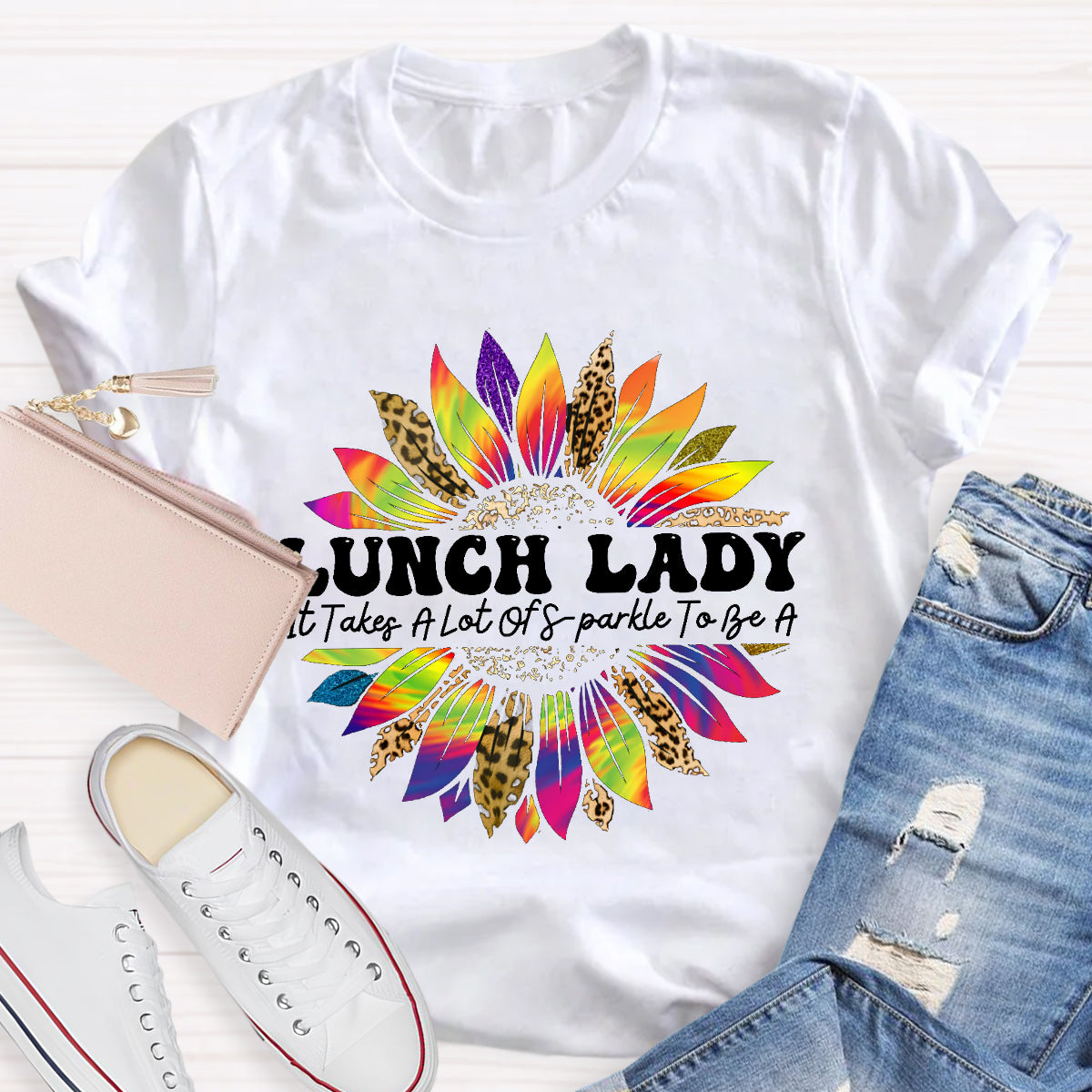 It Takes A Lot Of Sparkle To Be A Lunch Lady T-Shirt