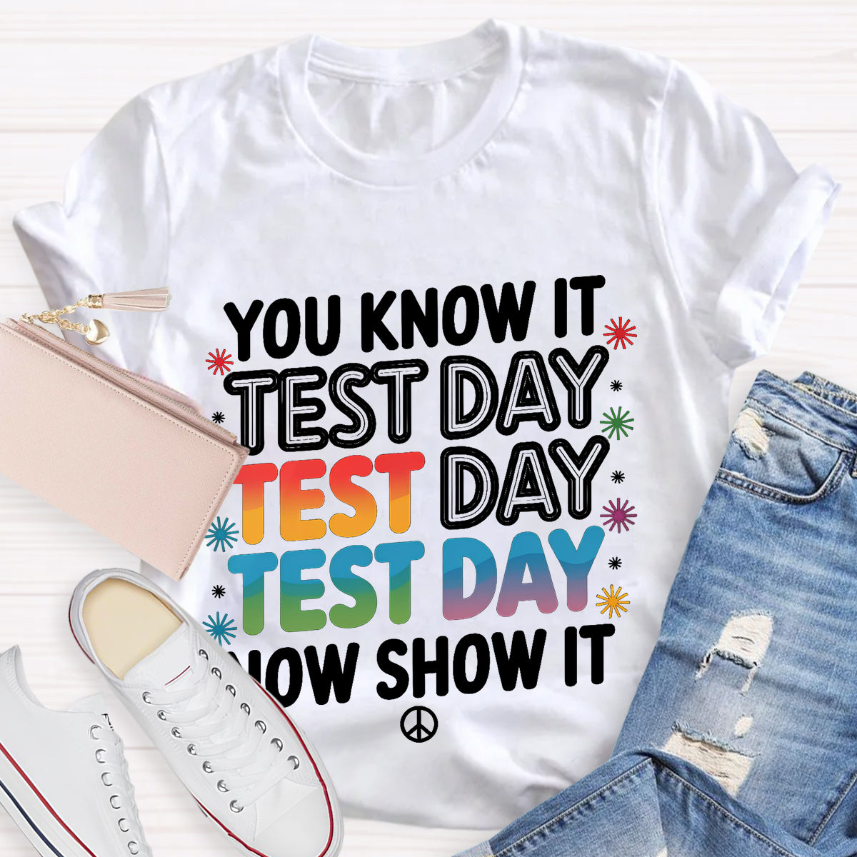 You Know It Text Day Teacher T-Shirt