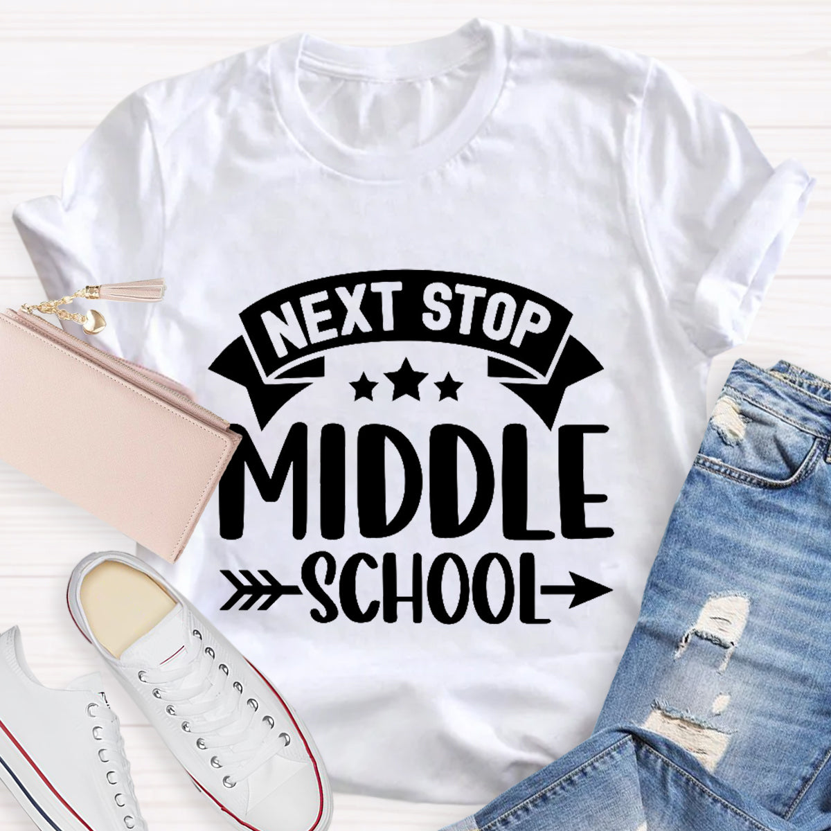 Next Stop Middle School Teacher T-Shirt