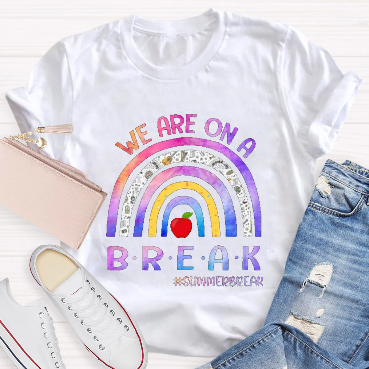 We Are On A Break Teacher T-Shirt