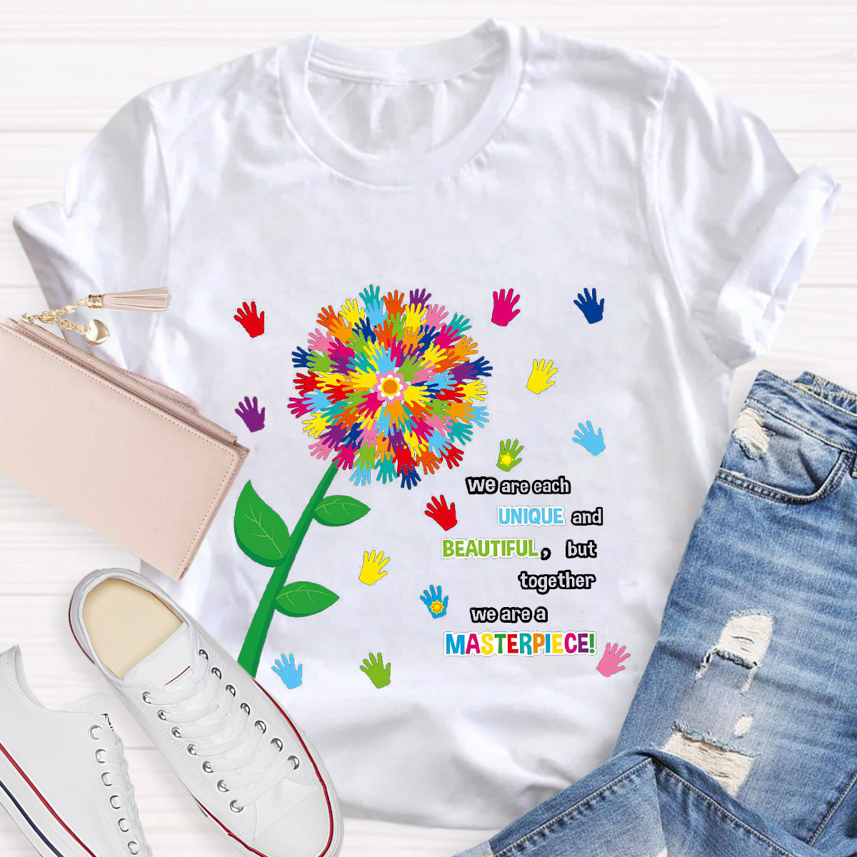 We Are Each Unique And Beautiful T-Shirt