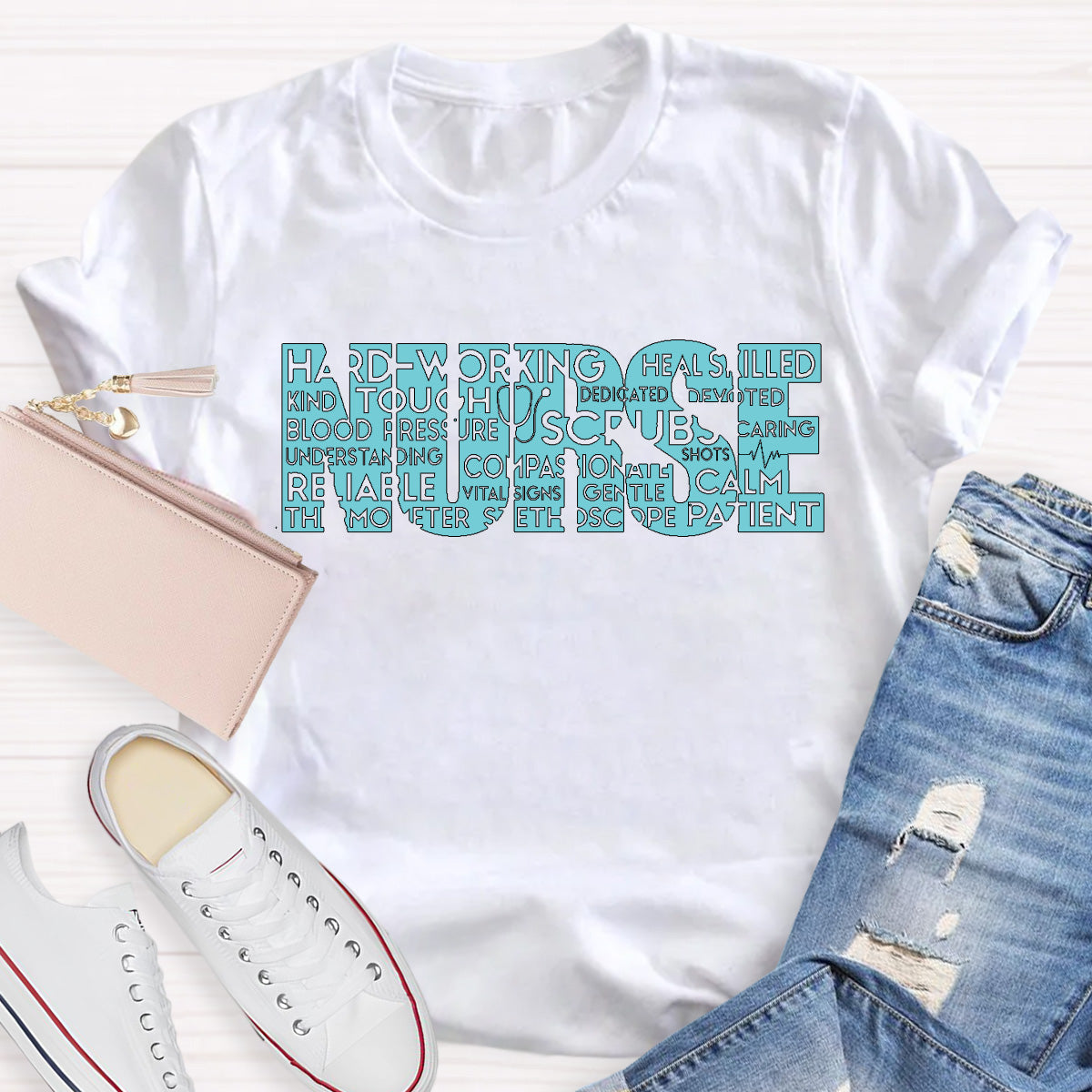 School Nurse Hard Working Patient T-Shirt