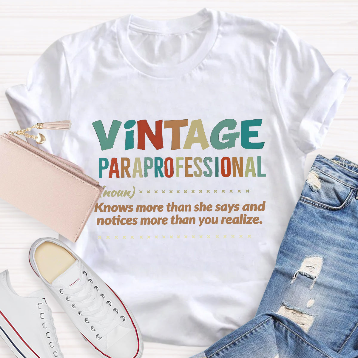 Vintage Professional Teacher T-Shirt