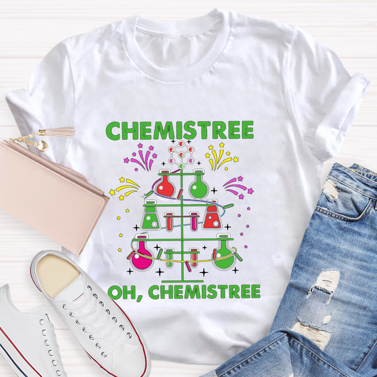 Chemistree Funny Science Teacher T-Shirt