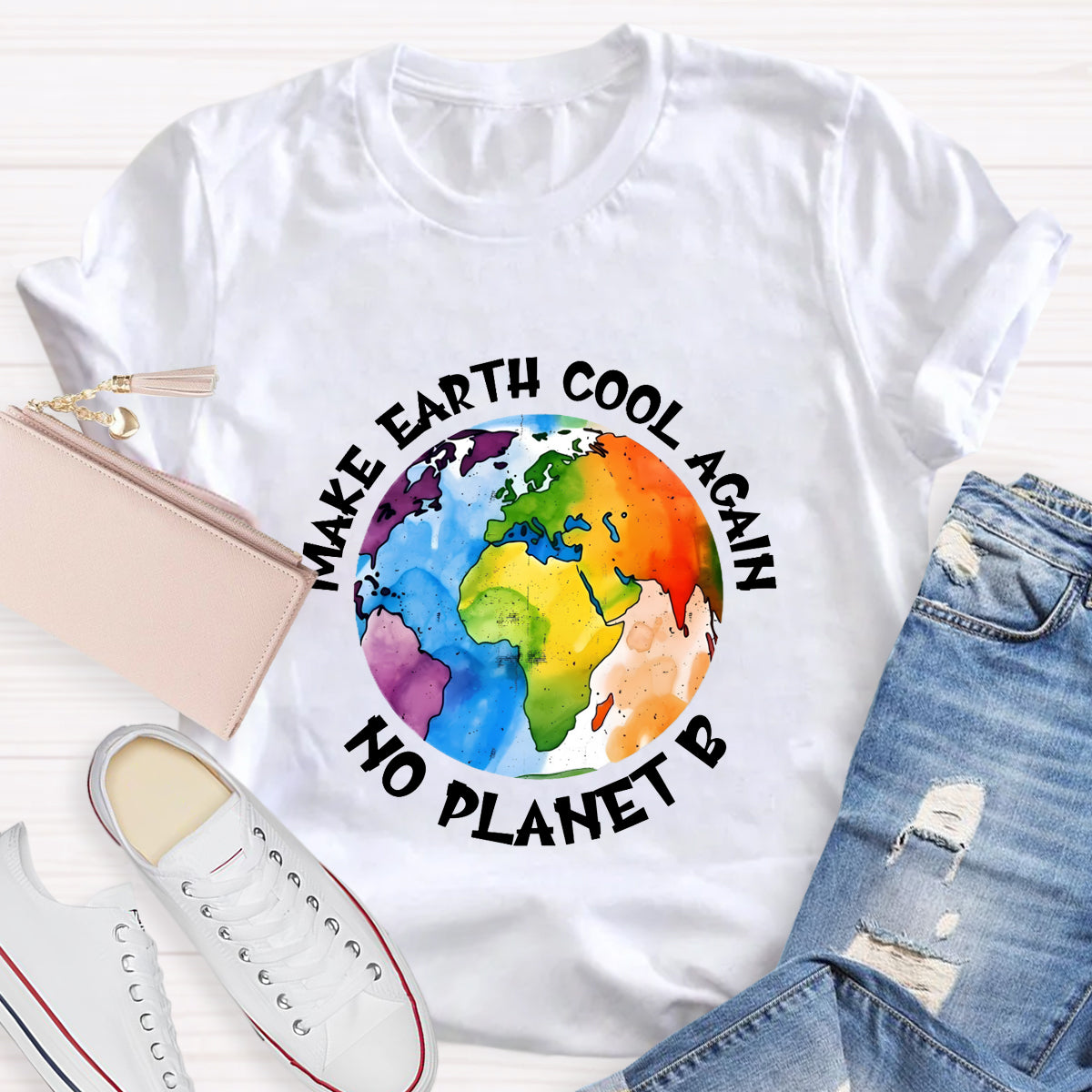 Make Earth Cool Again No Planet B T-Shirt