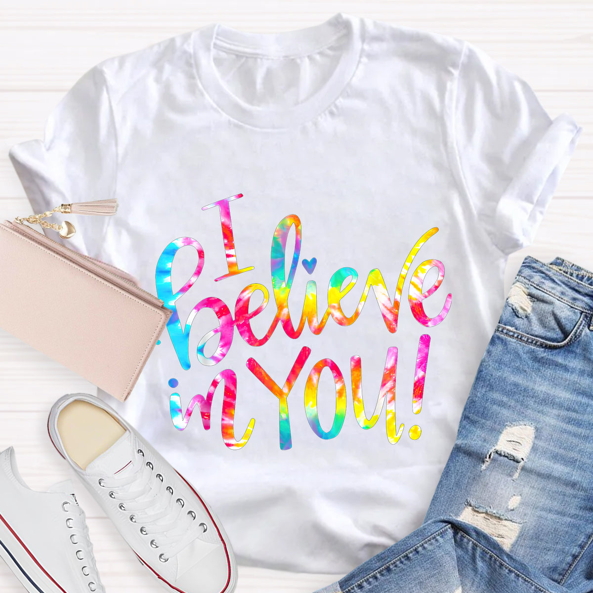 Test Day I Believe You Teacher T-Shirt
