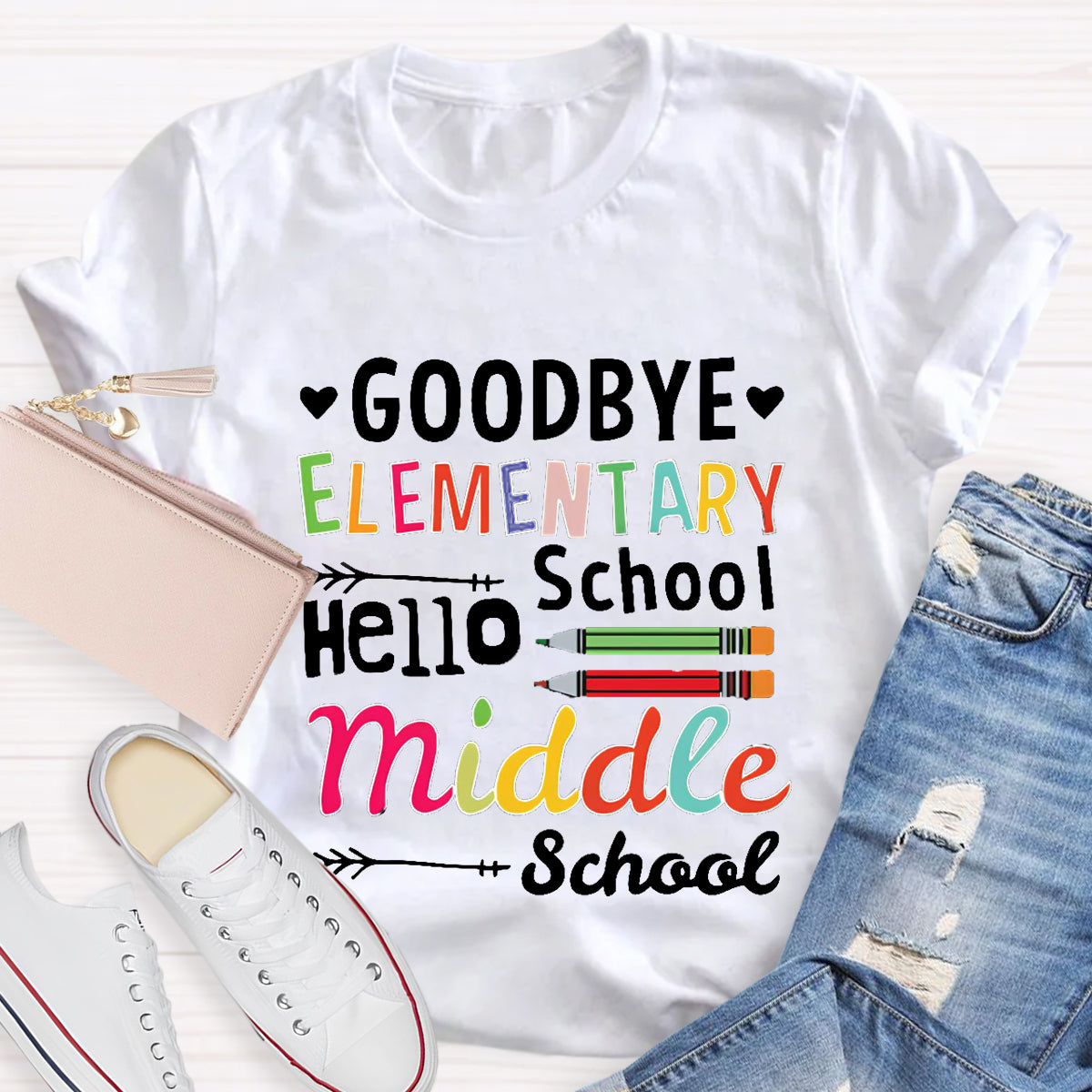 Hello Middle School Teacher T-Shirt