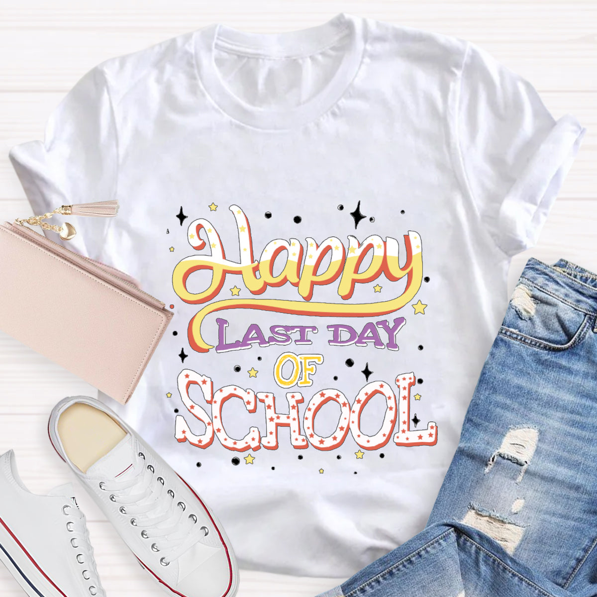 Happy Last Day Of School Teacher T-Shirt