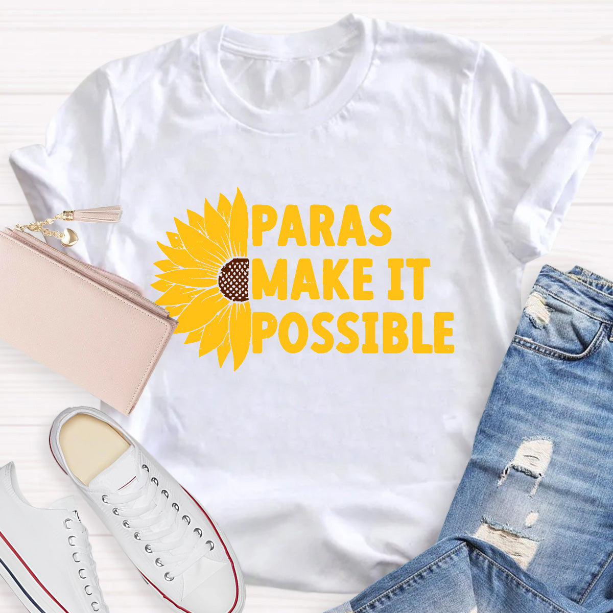 Paras Make It Possible Teacher T-Shirt