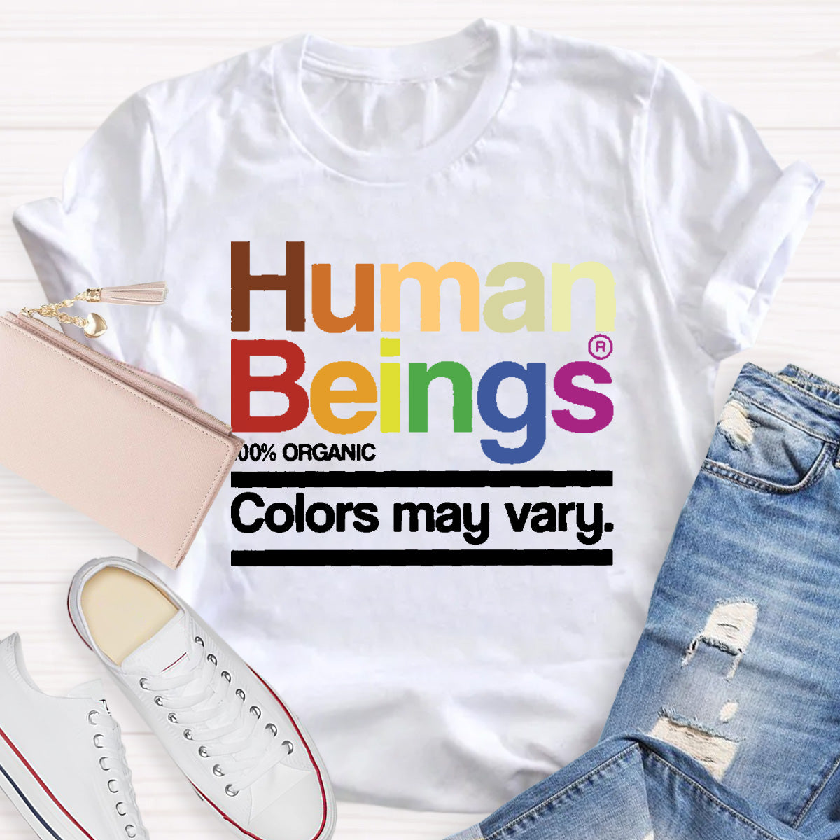 Human Beings Teacher T-Shirt