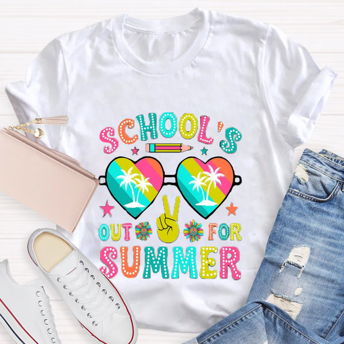School's Out For Summer Teacher T-Shirt