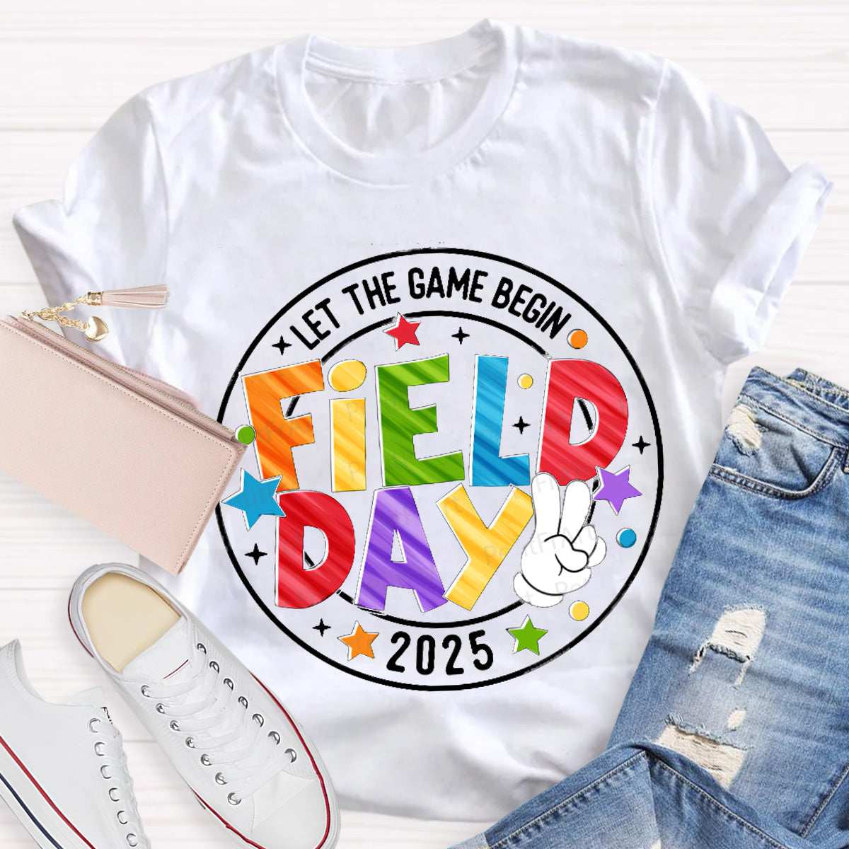 Let The Game Begin Teacher T-Shirt