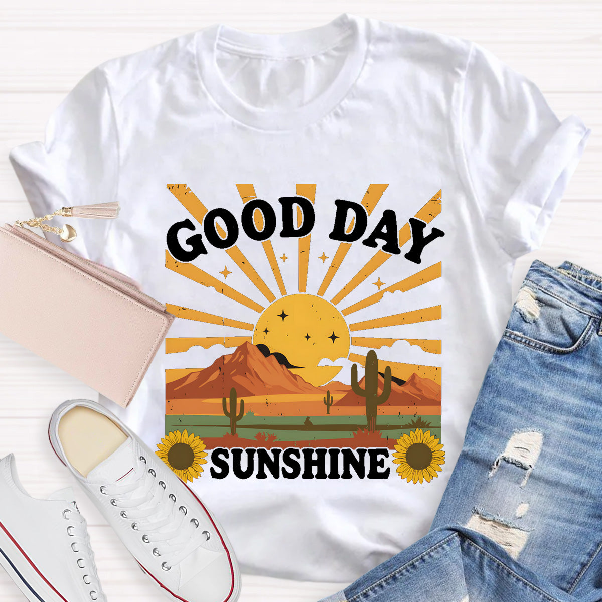 Good Day Sunshine Teacher T-Shirt