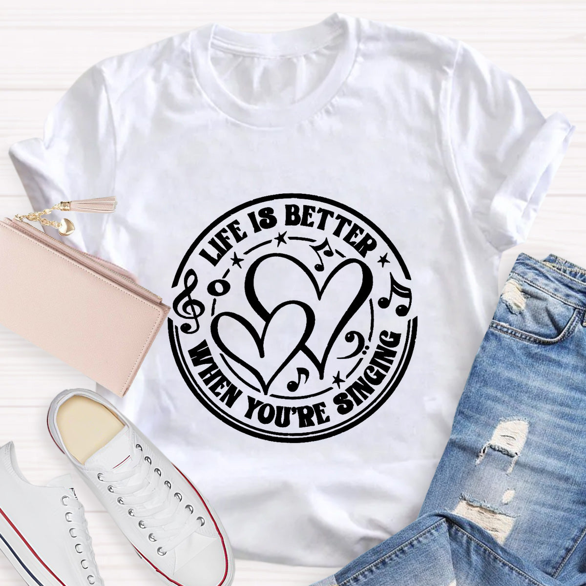 Life Is Better Teacher T-Shirt
